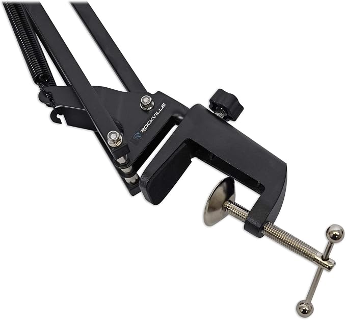 Rockville DMS40 40" Boom Arm Bundle with iStand 22 Tablet Holder for Zoom