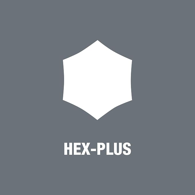 Wera 05022699001 3950/9 HEX-PLUS MULTICOLOUR HF STAINLESS 1 L-KEY SET, METRIC, STAINLESS STEEL, WITH HOLDING FUNCTION, 9 PIECES