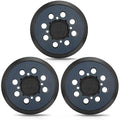 Sander Pad Replacement for Dewalt, 3 Pack 5" 8 Hole Hook and Loop Orbital Sander Pad Compatible with DeWalt DWE6421 6421K DWE6423 6423K DCW210B Random Orbital Sanders (4 Screw Holes)