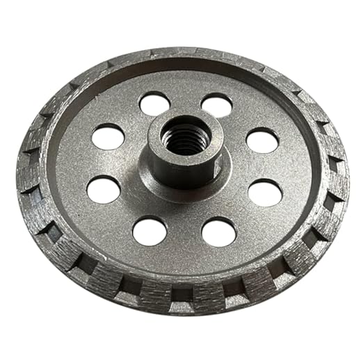 4.5" Crack Chaser Blade for Cured Concrete, Asphalt Repair or Joint Widen, Turbo Rim, 0.410" Width, 5/8"-11 Arbor