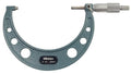 Mitutoyo 103-219 Outside Micrometer, 4-5" Range, 0.0001" Graduation, ±0.00015" Accuracy, Ratchet Stop, Vernier Scale, Satin-Chrome Sleeve, Baked-Enamel Frame, Carbide-Tipped Measuring Faces | 0.0001" Graduation, ±0.00015" Accuracy, Ratchet Stop, Vernie...