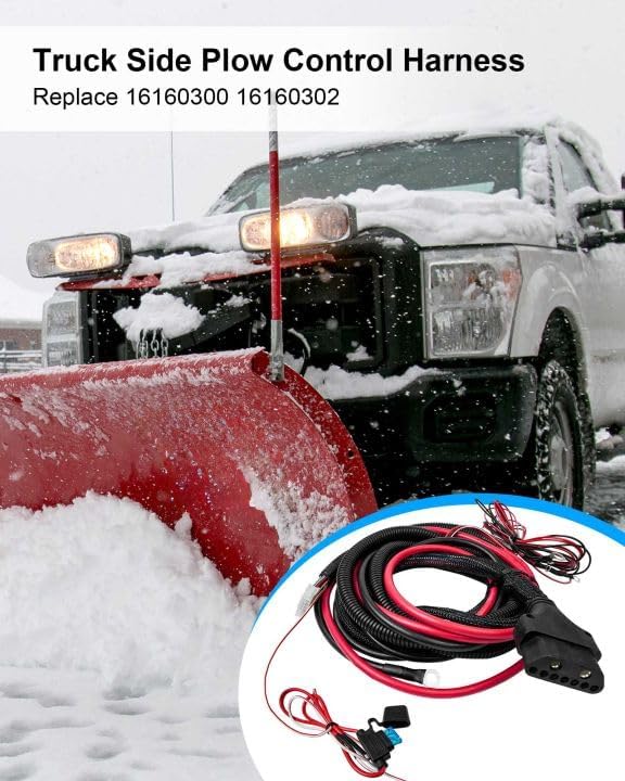 Truck Side Plow Control Harness 16160300 Fit for XP VXF HD EX MD