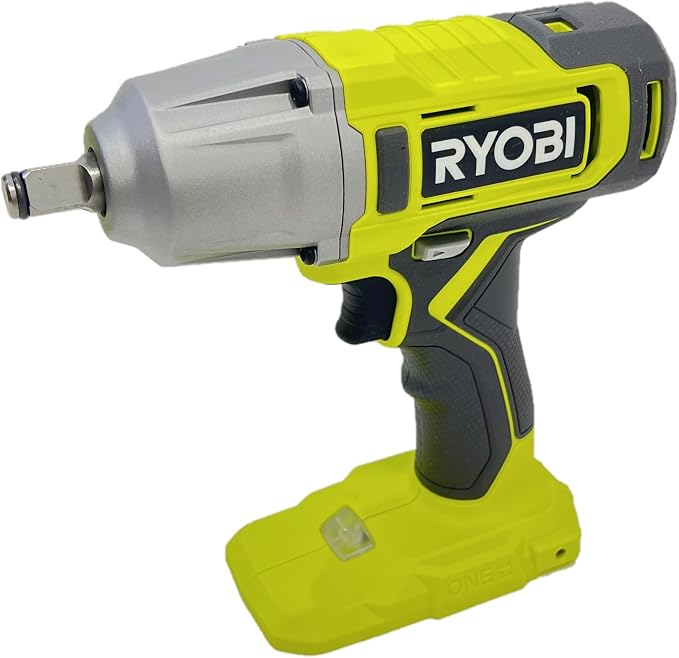 RYOBI PCL265 18V ONE+ Cordless 1/2 in. Impact Wrench Bare Tool (Renewed) | Battery and Charger Sold Separately - (Renewed)