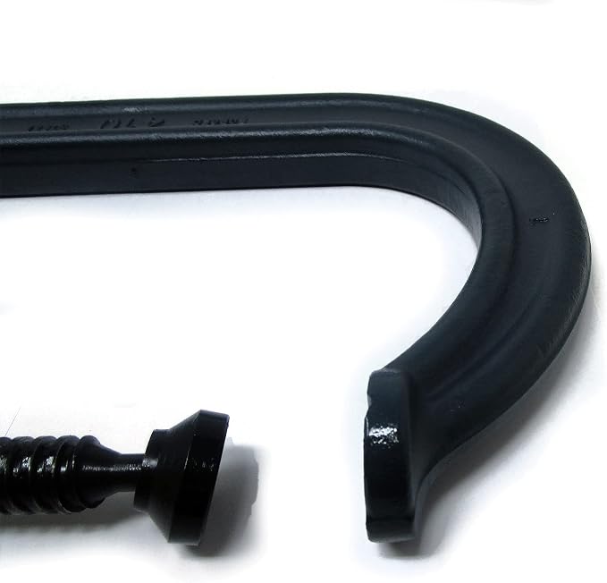 Wilton C-Clamp, 10-1/8" Opening, 5-7/8" Throat, 8000 Lbs. Clamping Force (Model 410) (Pack of 2)