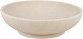 L'ARL GMVOI Large Decorative Bowl,Modern Fruit Bowl for Kitchen Counter,Handicraft Decorative Bowls for Home Decor,Stylish Key Bowl for Entry Table - Artificial Stone Beige
