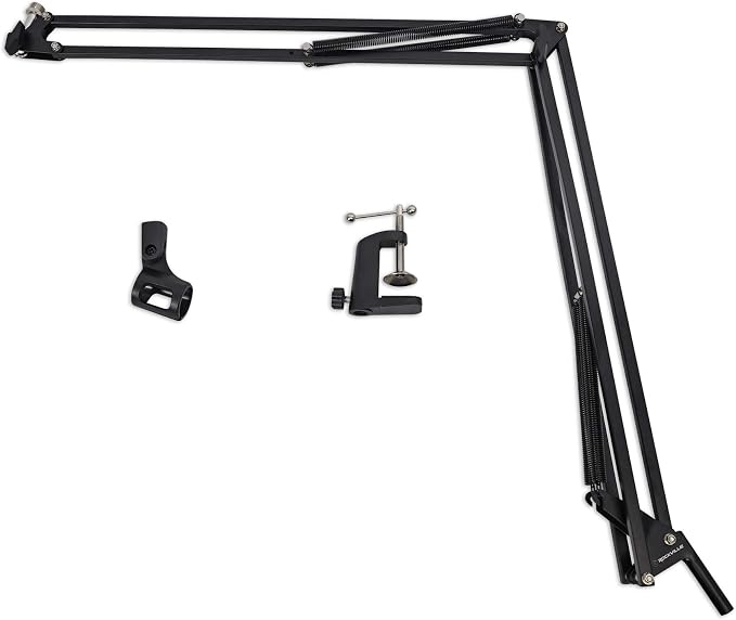 Rockville DMS40 40" Boom Arm Bundle with iStand 22 Tablet Holder for Zoom