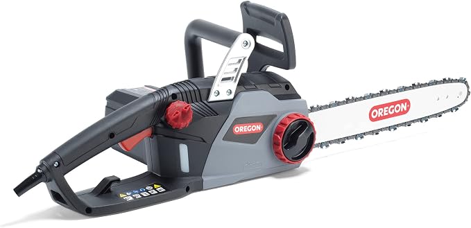 Oregon CS1400 15 Amp Electric Chainsaw, Powerful Corded Electric Saw with 16-Inch Guide Bar & ControlCut Saw Chain, Quiet & Low Kickback, 2-Year Warranty (603348)