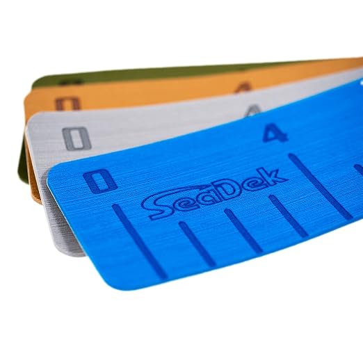 SeaDek Foam Fishing Ruler | Fish Ruler Perfect Boats, Coolers & Kayaks | 36" Fishing Measurement Tool | Fishing Accessories | 3M Adhesive Backing | Mocha