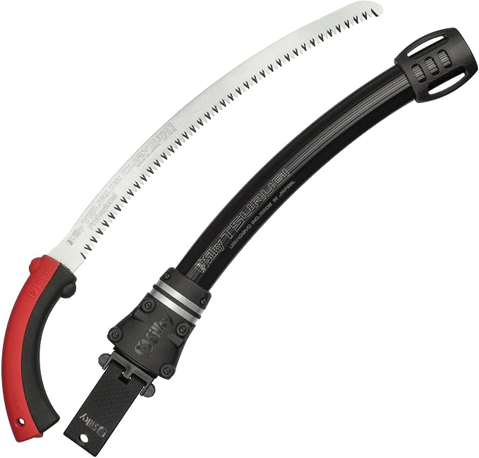 Silky Professional Series TSURUGI Curved Hand Saw 370mm LG Teeth (454-37)