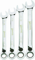 Williams WS-1164RC 4-Piece Reversible Ratcheting Combination Wrench Set