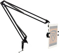 Rockville DMS40 40" Adjustable Mic Boom Arm with iStand 22 Tablet Holder
