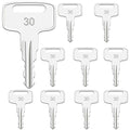 Heavy Equipment Ignition Keys, 10 Pcs 160431 Ignition Keys Fit Wacker Neuson Trench Roller RT56-SC, RT82-SC, RT82-SC2, RTX-SC, RD7H-ES1