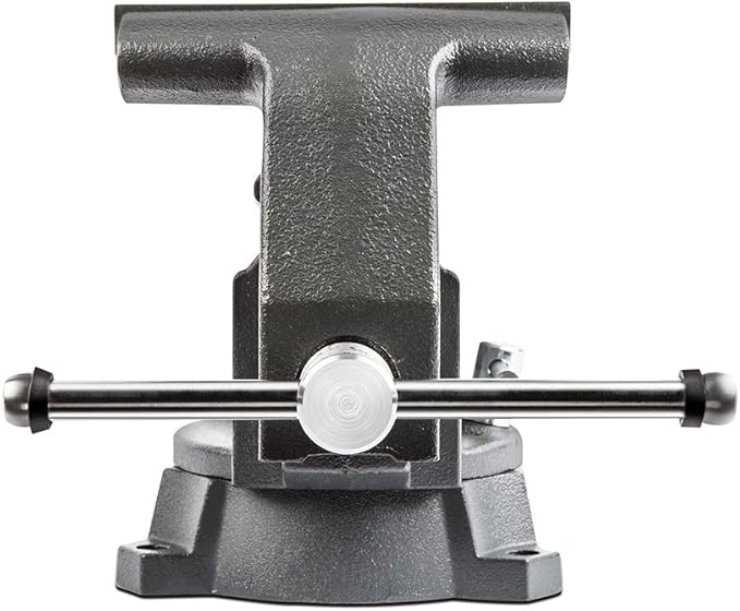 Forward CR40A 4.5 Inch Bench Vise Heavy Duty Vice with Anvil and 210 Degrees Swivel Base (4 1/2")
