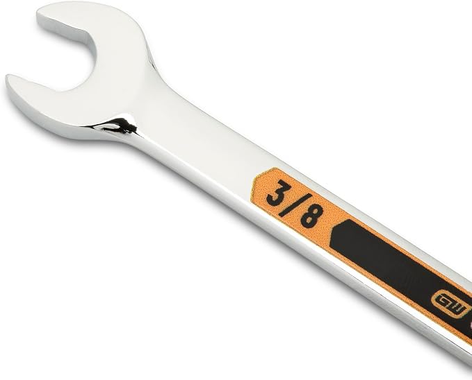 GEARWRENCH 18 Piece 12 Pt SAE Hi-Viz Combination Wrench Set w/Roll | 81917H