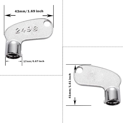 Heavy Equipment lgnition Key, 10 Pcs Mitsu 2498 Key for Lsuzu, Mitsu, Magnum, Kobelco, TCM, Bomag 8-94402498