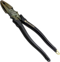 Fujiya 3000N-225BG High-leverage Pliers (Black Gold with Shackle), 8.9 inches (225 mm), High-leverage Joint for Easy Cutting