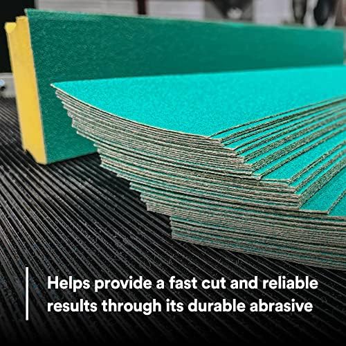 3M Green Corps Stikit Production Sheet, 02230, 80+, 2-3/4 in x 16 1/2 in
