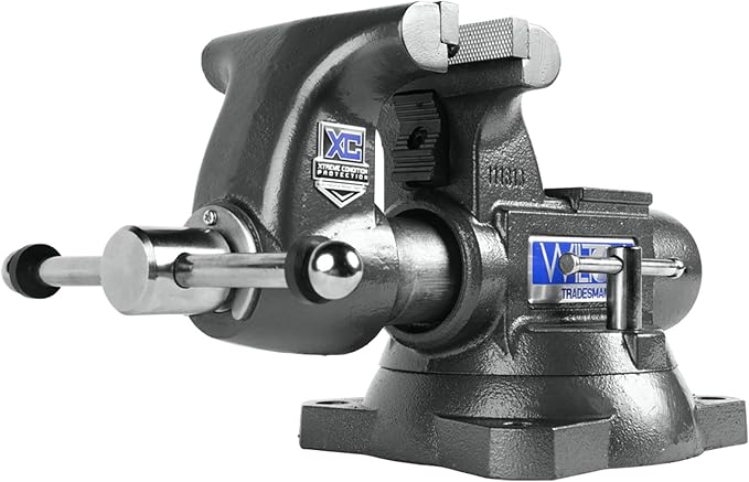 Wilton Tradesman XC Bench Vise, 5-1/2" Jaw Width, 5" Max Jaw Opening, 3-3/4" Throat (Model 1755XC)