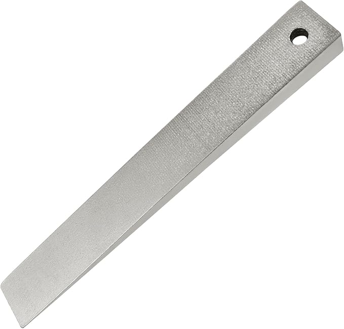 1/2" x 3/4" x 6" Flange Wedge, Zinc Plated Metal Flange Wedge Pipe Fitting Welding Tool, Strong Welding Wedge, Rust-Proof, Corrosion Resistant and Strong, Spreading Flanges Triangle Tool