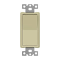 ENERLITES 4-Way Decorator Paddle Rocker Light Switch, Gloss Finish, Clamp Down Wiring, Grounding Screw, Residential Grade, 15A 120V/277V, UL Listed, 94150-I, Ivory