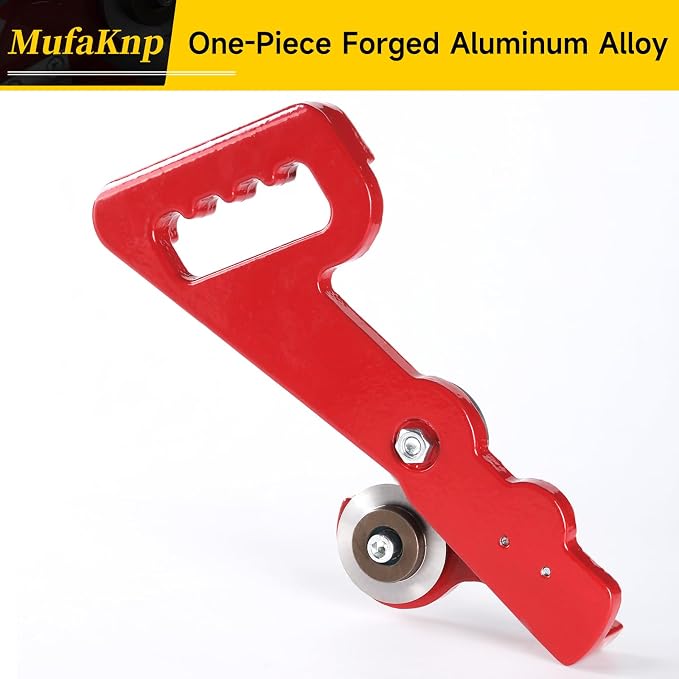 Sheet Metal Cutter Hand Pull Tin Snips Portable Manual Cutting Nippers Double Wheels Scissors Handheld Shears Panel Slitter Tools