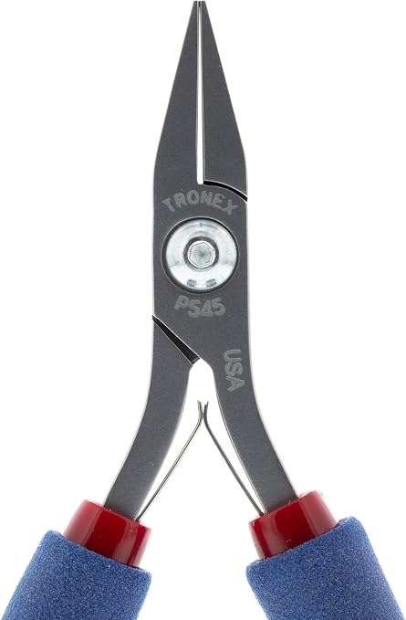 Pliers – Tronex Flat Nose – Short, Wide Smooth Jaw (Standard Handle) • P545