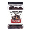 Sanders Dark Chocolate Sea Salt Caramels, Kettle Cooked Caramel Covered in Dark Chocolate, 28 oz Gift Tub