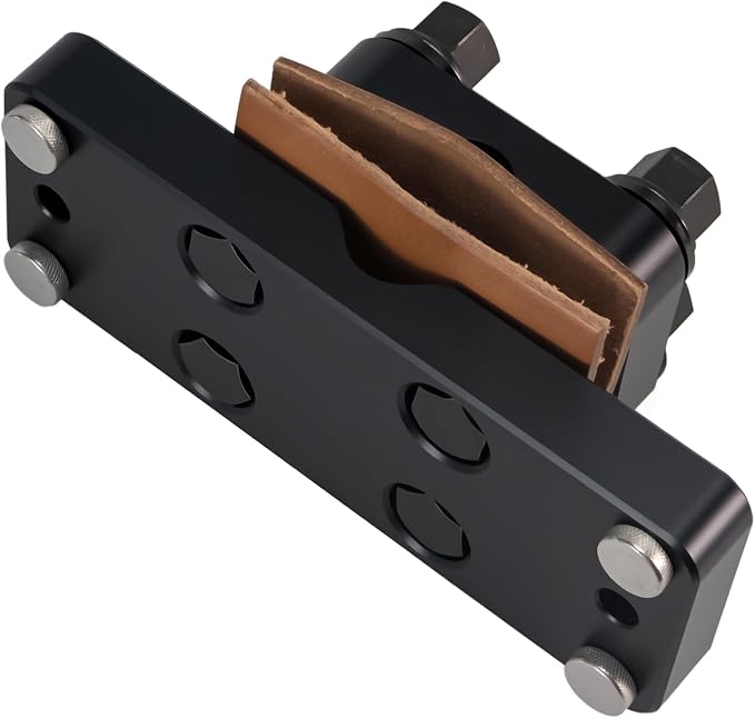 Professional Grade Heavy Duty Barrel Vise Tool, Universal Barrel Clamp Surface Protection Design (Black)