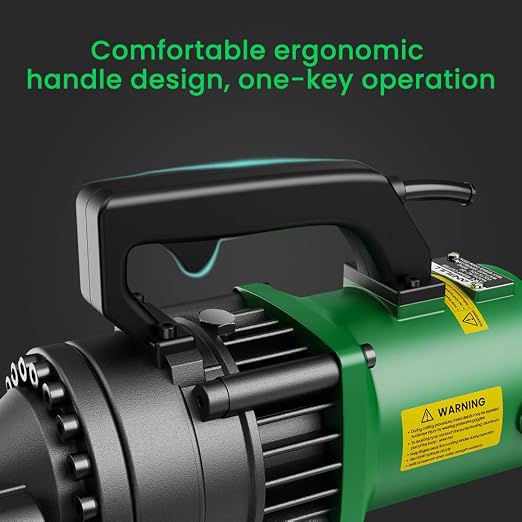 Anbull 1350W Electric Hydraulic Rebar Cutter, Cutting up to 7/8 Inch 4-22mm #7 Rebar, with Replaceable Jaw Blades, Cutting Speed 3.5-4S (1350W RC-22)
