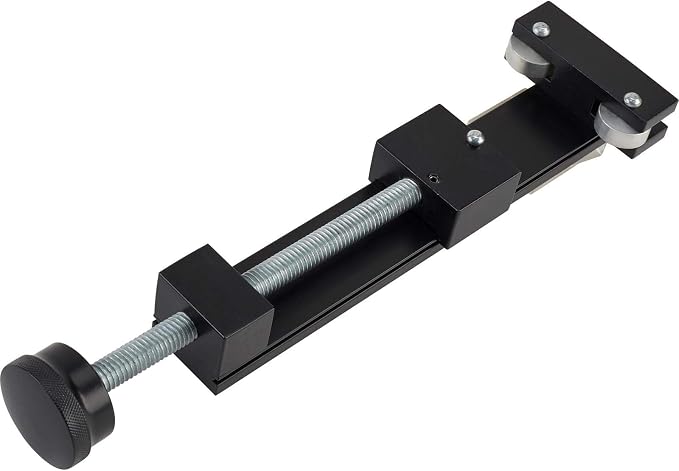 Speedway Motors Engine Motor Oil Filter Cutter Tool, Oil Filter Removal Tool, Fits Filter Up To 6 1/8” Diameter, Features Knurled Knob for Secure Grip and Adjustable Steel Shaft