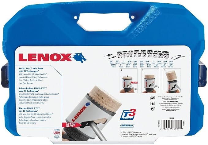 Lenox 26-Piece Bi-Metal Hole Saw Kit
