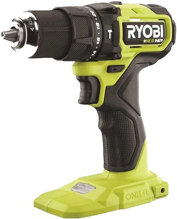 Roll over image to zoom in RYOBI PSBHM01B ONE+ HP 18V Brushless Cordless Compact 1/2 in. Hammer Drill (Tool Only)