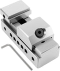 1In Precision Screwless Mini Grinding Vise, Alloy Steel Insert Vise