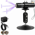 Three-Head Purple Laser Level with 2M Charger | 405nm Cross/Linear Laser Generator | Rechargeable Alignment Tool for Woodworking, Construction & Fabric Cutting (Base & AC/DC Adapter) Purple Line