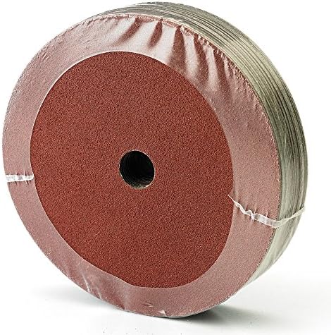 Mercer Industries 304080-7" x 7/8" Aluminum Oxide Resin Fiber Discs, 80 Grit (25 pack)
