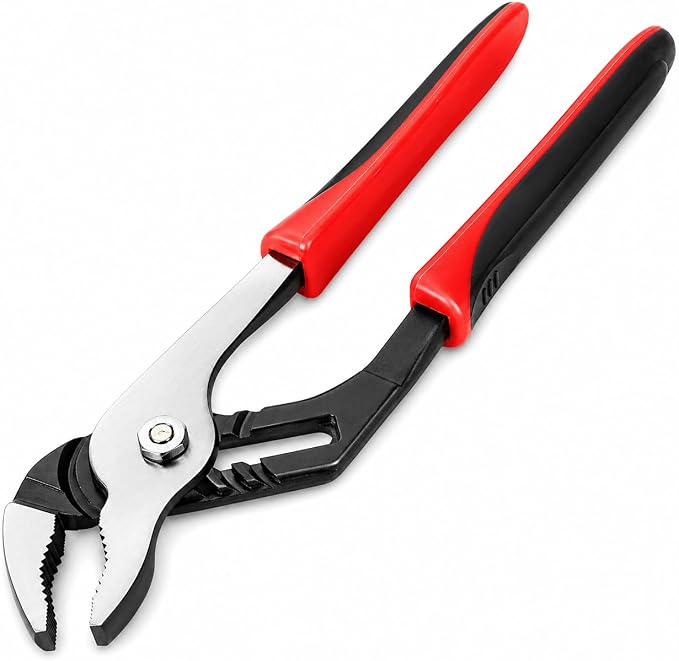 Powerbuilt 8-Inch Groove Joint Pliers - 640388