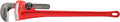 Ridgid 60 HD 8" capacity, 60" Long Heavy-Duty Straight Pipe Wrench, Red, Medium