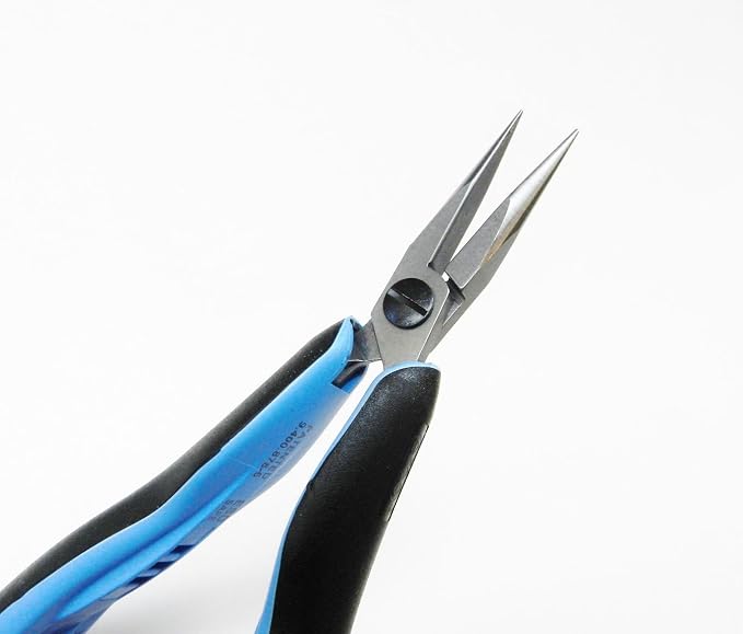 Lindstrom RX7890 Smooth Jaw Snipe Nose Plier, 158.5mm Length, 0.8mm Tip Width