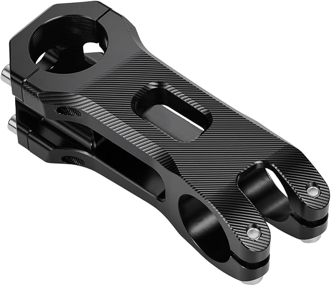 EBike Handlebar Clamp CNC Compatible Fit for Ridstar Q20/Q20 Pro Lite, E Bike Direct Mount Bar Stem Riser Anodized Finish