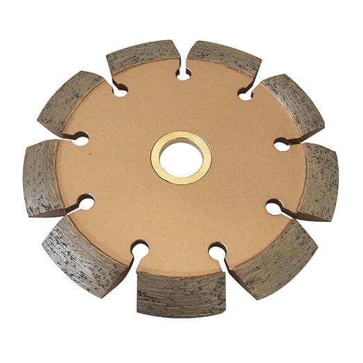 4.5" Crack Chaser Blade for Cured Concrete, Asphalt Repair or Joint Widen, 0.25" Width, 7/8"-5/8" Non-Threaded Arbor