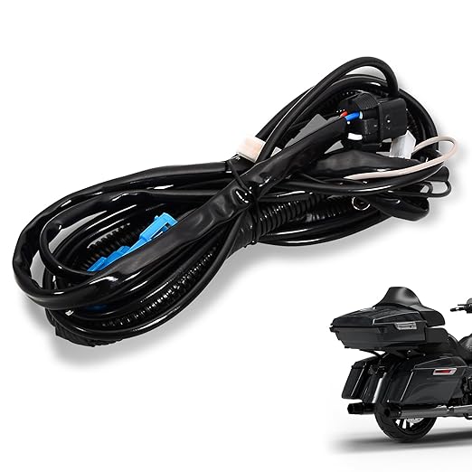 Trunk Tour Pack Wiring Harness Kit for Harley Touring 14-23 Models | Wiring Harness kit for Touring Road Glide, Road King, Electra & Street Glide Plug Play