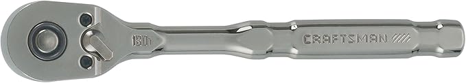 CRAFTSMAN OVERDRIVE 1/4" Drive 180T Pear Head Ratchet (CMMT82110)