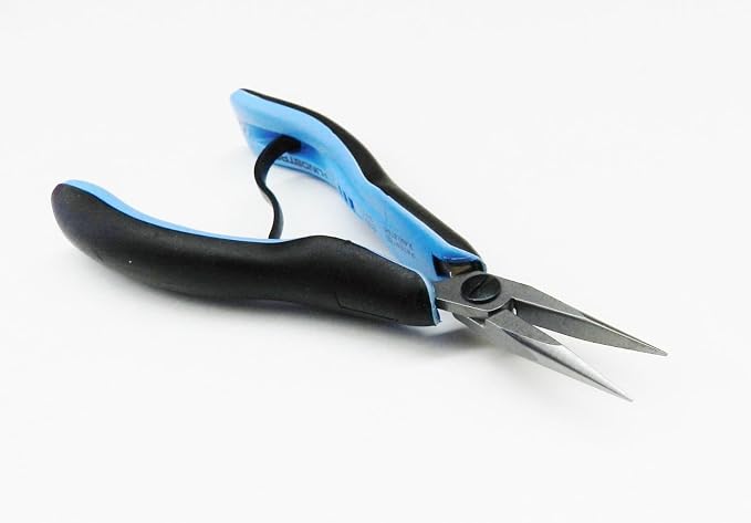 Lindstrom RX7890 Smooth Jaw Snipe Nose Plier, 158.5mm Length, 0.8mm Tip Width