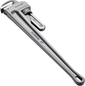 VEVOR Pipe Wrench, 24" Aluminum Straight Pipe Wrench, Adjustable Plumbing Wrench, with High Strength Jaw and Ergonomic Handle, Easy to Carry, Hangable Design, for Water Pipes, Automotive Repairs