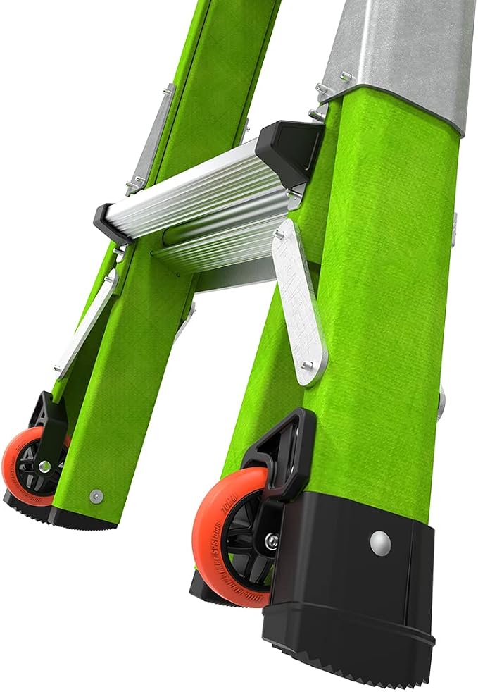 Little Giant Ladders Dark Horse 2.0 FG 13', Hi-viz Green