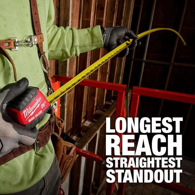 Milwaukee Electric - 25FT Wide Blade Tape Measure