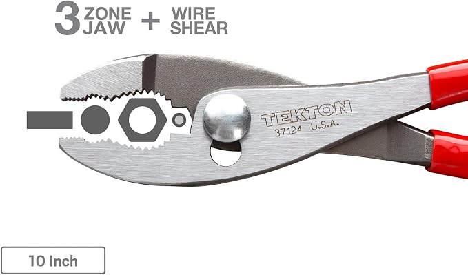 TEKTON Slip Joint Pliers Set, 3-Piece | PGA10103