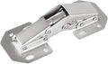 8-Pack Hidden Hinges for Cabinet Doors Frameless, Concealed Cabinet Hinges, 90 Degree Flush Mount Hinges