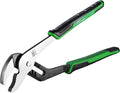 SK 12-Inch Groove Joint Pliers, Water Pump Pliers, Premium CR-V Steel Construction, Serrated Jaw with Comfortable Grips