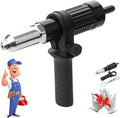 Pro-Grade Electric Rivet Gun Adapter – Turn Your Drill into a Riveting Beast,Professional Electric Rivet Gun Adapter Kit